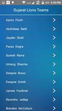 Live Cricket Scorecard 2016 Screen Shot 5