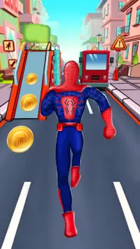 Subway Spider Hero Man Adventure Screen Shot 0