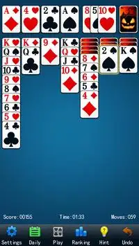 Classic Solitaire Screen Shot 1