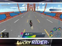Lucky Rider - Crazy Moto Racing Game Screen Shot 10