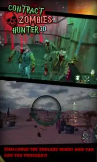 Contract Zombies Hunter 3D Screen Shot 2