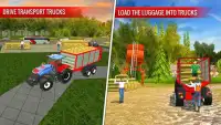 Grande trattore Trasporto merci Farming Simulator Screen Shot 0