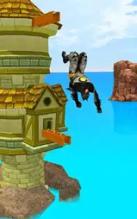 Superhero Flip Diving 3D Free Screen Shot 4