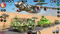 Army Cargo Truck Driving Game Screen Shot 2