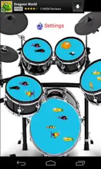 Fish Tank Drums Screen Shot 3