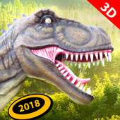 Юрский T-Rex Охотник-динозавр Survival Sim 3D