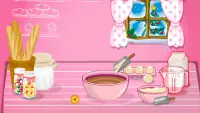 permainan memasak kue natal Screen Shot 3