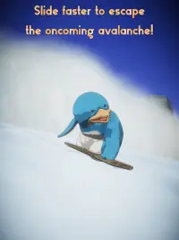 Penguin X-Run: Snowboarding Screen Shot 9