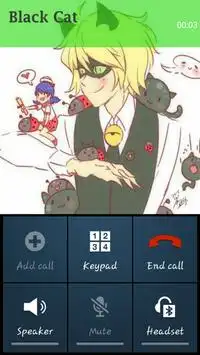 Call LadyBug - Miraculous Phone Screen Shot 5