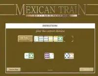 Mexican Train Dominoes Screen Shot 1