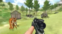 Приключения джунглей животных охотника Screen Shot 3