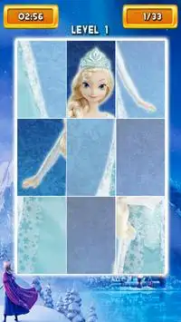 Princess Doll Dress Up Puzzle Screen Shot 1