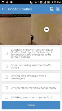 UP Police Traffic App Screen Shot 7