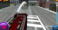 偉大な英雄 - 消防士 3D fire truck game Screen Shot 6