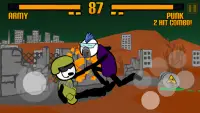 Stickman lucha de dibujos animados Screen Shot 1