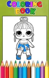 How To Color LOL Surprise Doll -lol ball pop 1 Screen Shot 5