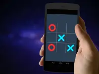 Neon Tic Tac Toe - لعبة اكس او الجديدة Screen Shot 1