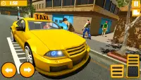 City Taxi Driver Game Screen Shot 2