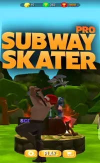 Pro Subway Skater Screen Shot 1