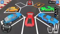 Simulador de estacionamento de carros 3D Screen Shot 1