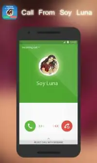 Soy Luna Fake Calling Simulator Screen Shot 2