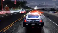 Supercar Racing vs Police Car Game Screen Shot 3