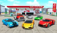 Real Car Parking Gas Station Screen Shot 5