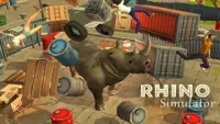 Rhino Simulator 3D Screen Shot 0