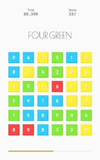 NumCol - Numbers & Colours Brain Game Screen Shot 6