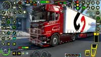 Euro City Truck Driving Games Screen Shot 2