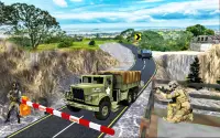 सेना परिवहन ट्रक चालक: सैन्य खेल 2019 Screen Shot 3
