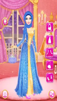 Hijab Princess Makeup Makeover Salon Game Screen Shot 5