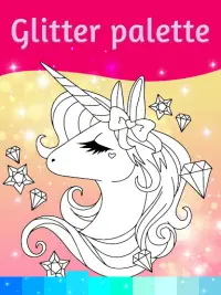 Unicorn Coloring Pages with An Screen Shot 2