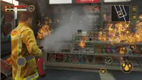 Fire Truck Driving Games 2022 Screen Shot 1