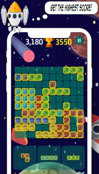 Block Puzzle Space Legend - لعبة ألغاز جديدة 2020 Screen Shot 2