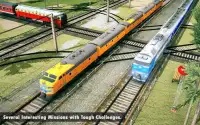 ट्रेन रेसिंग सिम्युलेटर 2019: मुफ्त ट्रेन सिम Screen Shot 0