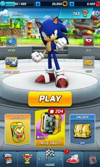 Sonic Forces เกมวิ่งและแข่งรถ Screen Shot 2