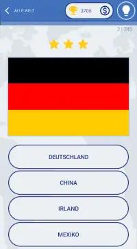 Das Flaggen der Welt - Quiz Screen Shot 18