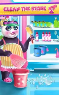 Panda Supermarket Kids Game Screen Shot 0