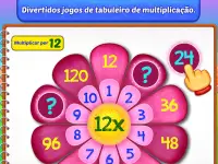 Jogos matemática multiplicação Screen Shot 10