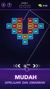 Bricks Block Crusher - Game arcade pemecah bola Screen Shot 5