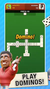 Domino! Multiplayer Dominoes Screen Shot 1