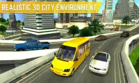 Mini-barramento simulador: passeio de minibus Screen Shot 1