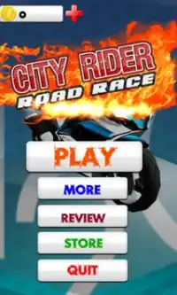 CITY RIDER - Road Race Screen Shot 1