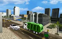 Trash Cleaner Truck Simulator Screen Shot 0