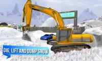 Snow Excavator Rescue Sim 3D Screen Shot 2