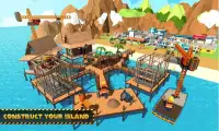 Paradise Island Craft: Yapı, İnşaat ve Balıkçılık Screen Shot 1