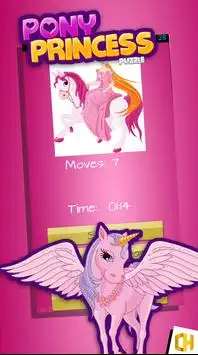 Pony Princess Beauty Puzzle Screen Shot 3