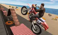 Fearless Moto Rider Stunt Mania 2019 Screen Shot 0