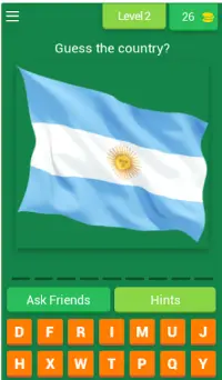 Flags Quiz Screen Shot 2